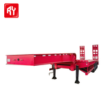RY-4 Aks RED Low Bed Trailerrbon Steel Materyèl